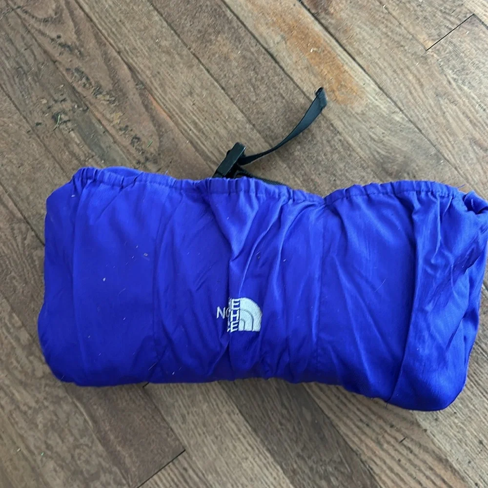The North Face Vintage Color Block Shell Jacket Becomes Fanny Pack Sz L